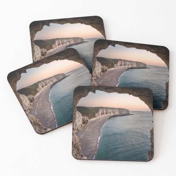 Item preview, Panoramic Coastal Cliffs View Through Natural Cave Opening    designed and sold by Christorn.