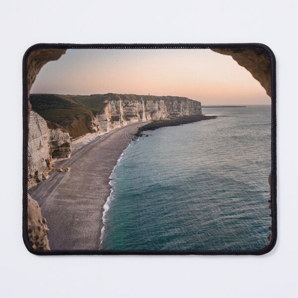 Item preview, Panoramic Coastal Cliffs View Through Natural Cave Opening designed and sold by Christorn.
