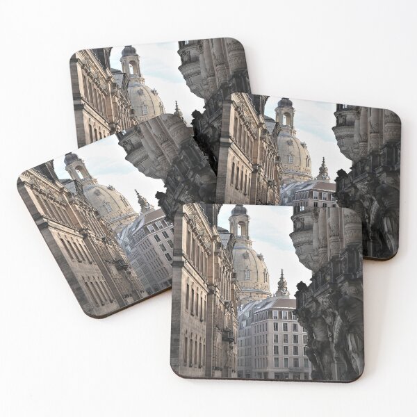 Item preview, Edificios históricos de Dresde que conducen a la cúpula de la Frauenkirche. designed and sold by Christorn.