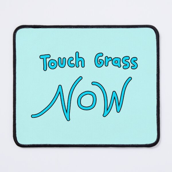 Artikelvorschau, Berühre Gras jetzt blau entworfen und verkauft von Ameliatra Design.