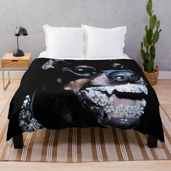 Item preview, Black Dog with Grillz designed and sold by NF Designs Studio DTF.