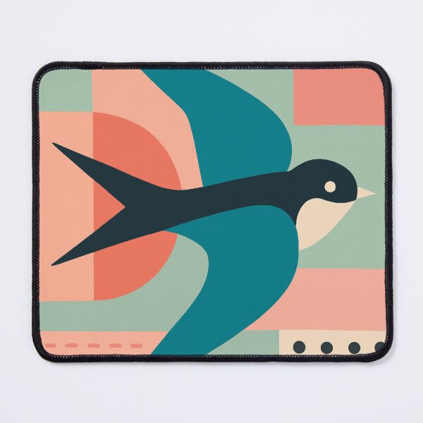 Item preview, Swallow Illustration – Elegant Flying Bird Wildlife Artwork designed and sold by GalleryKauffeld.