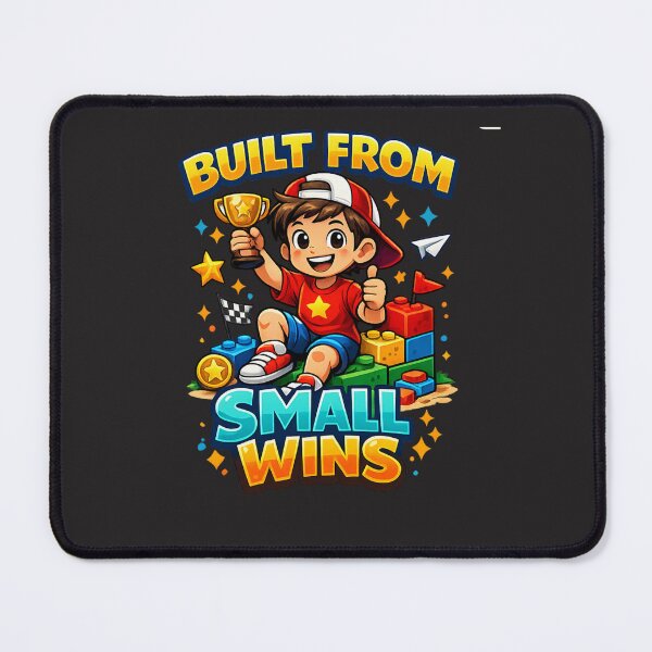 Item preview, Built From Small Wins Motivational Boy designed and sold by EdgeSphere.