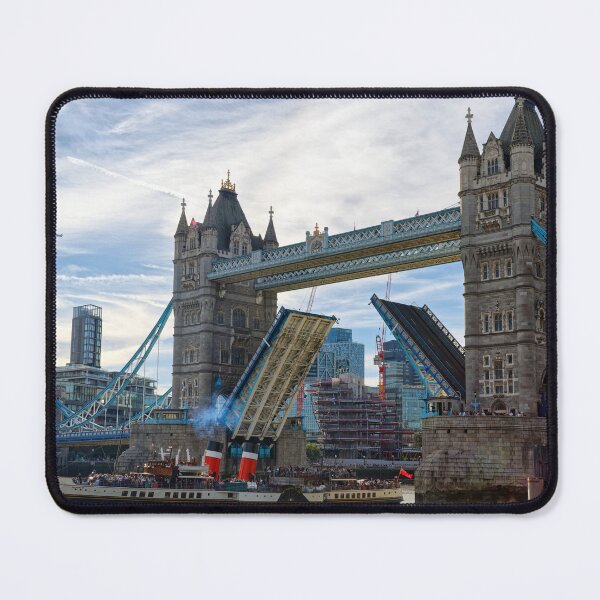 Item preview, The Waverley Paddle Steamer under the raised Tower Bridge in London England UK designed and sold by John Gilham - Landscape Photography.