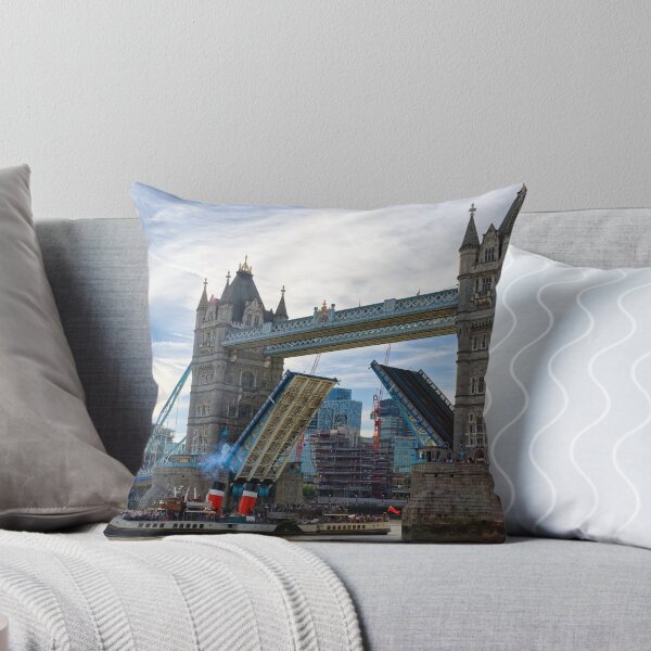 Item preview, The Waverley Paddle Steamer under the raised Tower Bridge in London England UK designed and sold by John Gilham - Landscape Photography.