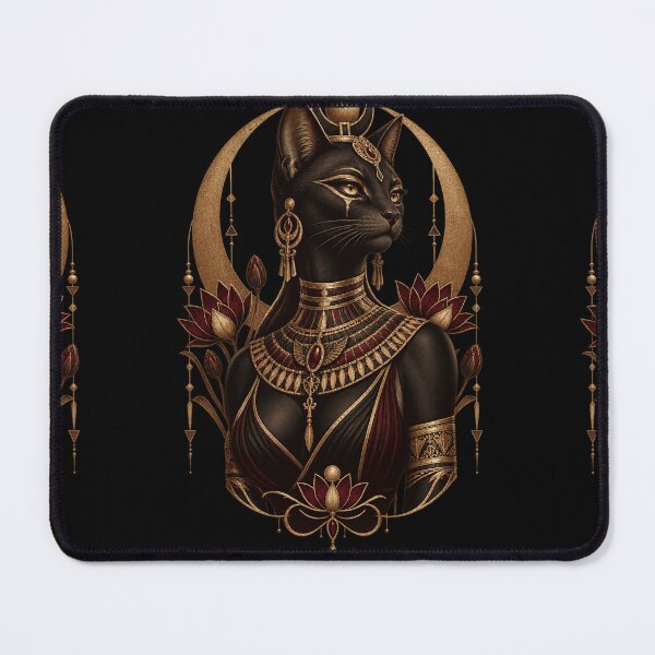 Item preview, Bastet Midnight Royalty Egyptian Goddess 1 designed and sold by AnadAA.