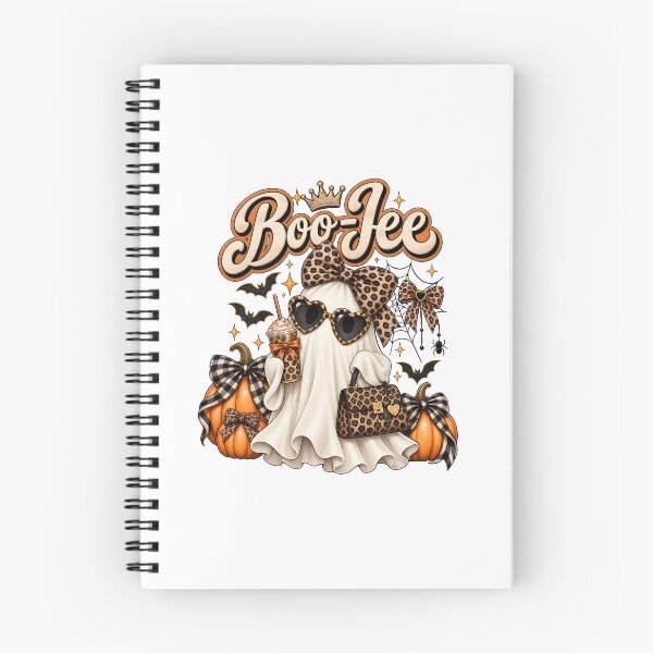 Item preview, Boo Jee Leopard Print Ghost Halloween Graphic designed and sold by GiaoCalonas.