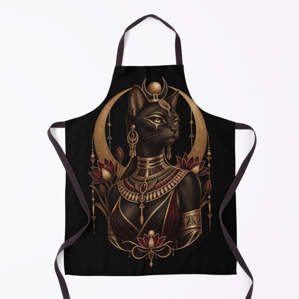 Item preview, Bastet Midnight Royalty Egyptian Goddess 1 designed and sold by AnadAA.