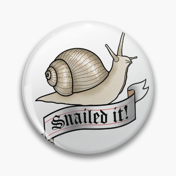 Item preview, The supportive snail designed and sold by SarahSketches_.