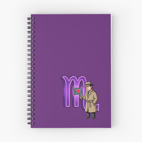 Item preview, Scorpio Detective Neon Zodiac Mystery Art designed and sold by Rare By Hero.