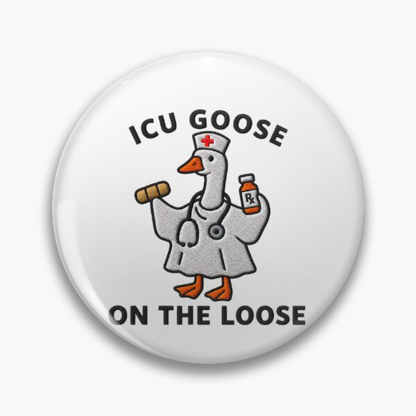 Item preview, ICU Nurse Goose On The Loose designed and sold by MurillaJeremy.