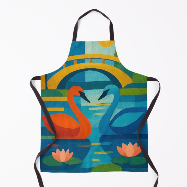 Item preview, Swan Illustration – Elegant Swans on the Water designed and sold by GalleryKauffeld.
