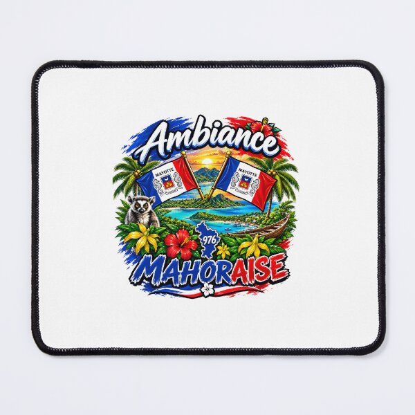 Item preview, Tropical emblem of Mayotte, Ambiance and 976 designed and sold by FoxinhoSoumaila.