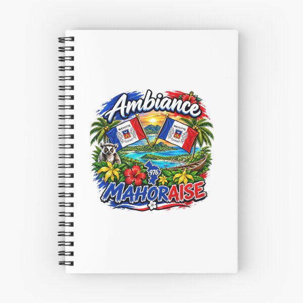 Item preview, Tropical emblem of Mayotte, Ambiance and 976 designed and sold by FoxinhoSoumaila.