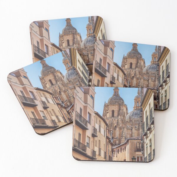 Item preview, Catedral de Segovia Seen From Historic Street Alleyway designed and sold by Laughline.