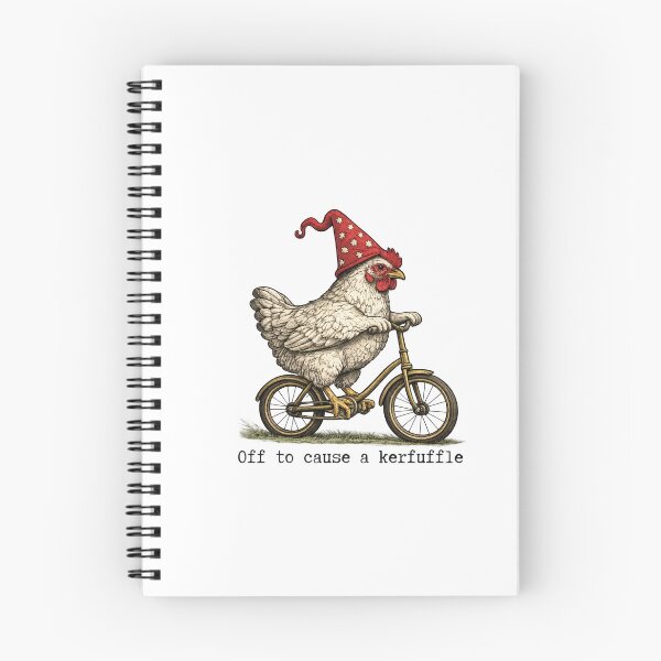 Item preview, Off To Cause A Kerfuffle Chicken designed and sold by MurillaJeremy.