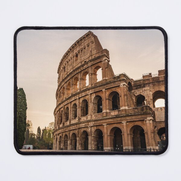Item preview, Low Angle View Of Colosseum Against Sunset Sky designed and sold by Laughline.