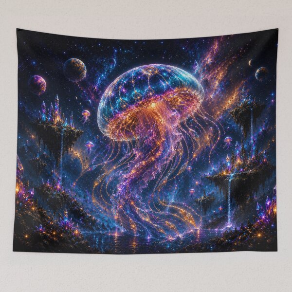 Item preview, Celestial Jellyfish – Cosmic Jellyfish designed and sold by ZYVARENNE.