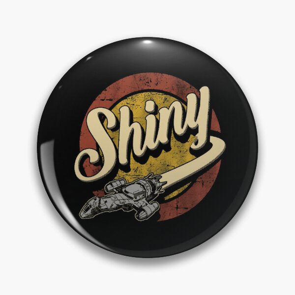 Item preview, Distressed Retro Spaceship Shiny Comet Badge designed and sold by BriCole55.