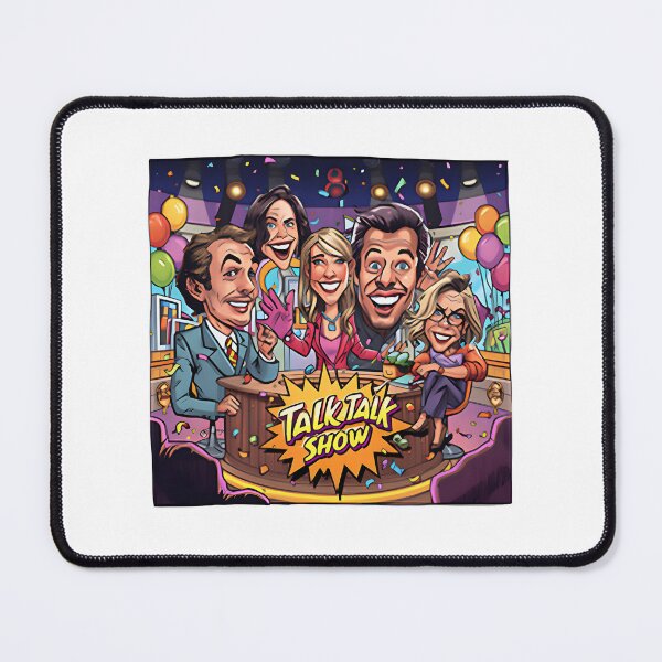 Item preview, Humorous Talk Show Parody Design for Comedy Fans and Entertainment Lovers designed and sold by AustBob.