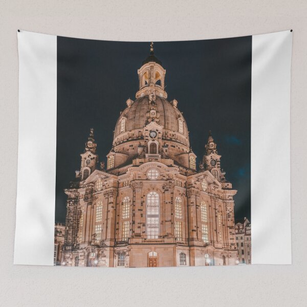 Item preview, Illuminated Dresden Frauenkirche At Night designed and sold by Laughline.