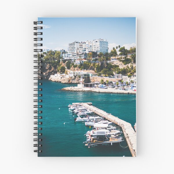 Item preview, Boats Moored In Marina Along Antalya Coastline designed and sold by Laughline.