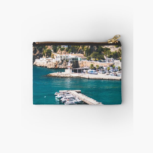 Item preview, Boats Moored In Marina Along Antalya Coastline designed and sold by Laughline.