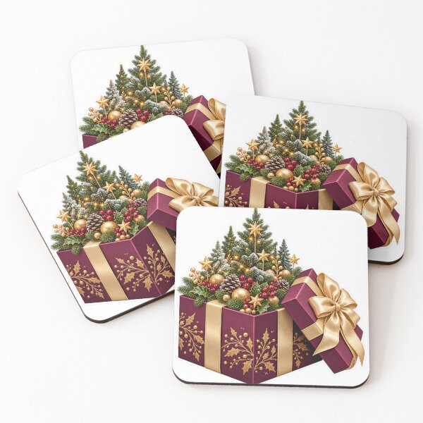 Item preview, Christmas PNG Clipart – Cute Festive Animals & Holiday Designs with White Borders and Transparent Backgrounds designed and sold by AnnavelleStudio.