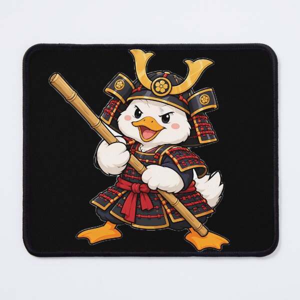 Item preview, Funny Samurai Duck Kawaii Ninja Bird designed and sold by ValhallaHub.