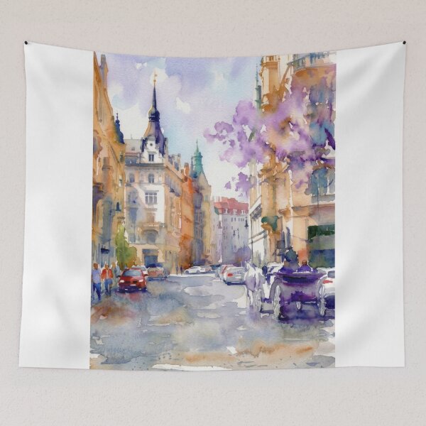 Item preview, Prague Jewish Quarter, Horse Carriage Street designed and sold by caracatita75.