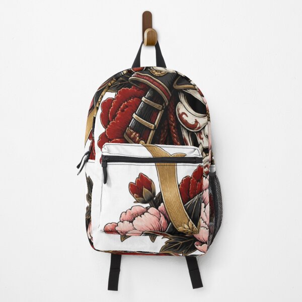 Item preview, Japanese Samurai Warrior Rose Tattoo Art designed and sold by GenZStickerHub1.
