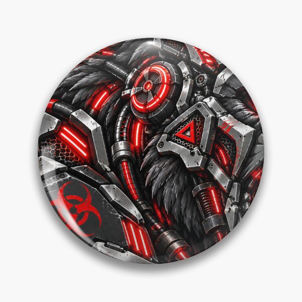 Item preview, Cyberpunk Industrial Biohazard Gorilla Art designed and sold by RiteshCenter .