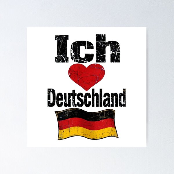 Item preview, Ich liebe Deutschland designed and sold by ZeusGallery.