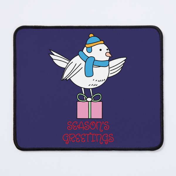 Item preview, Seasons Greetings Festive Bird designed and sold by ToluaPrints.