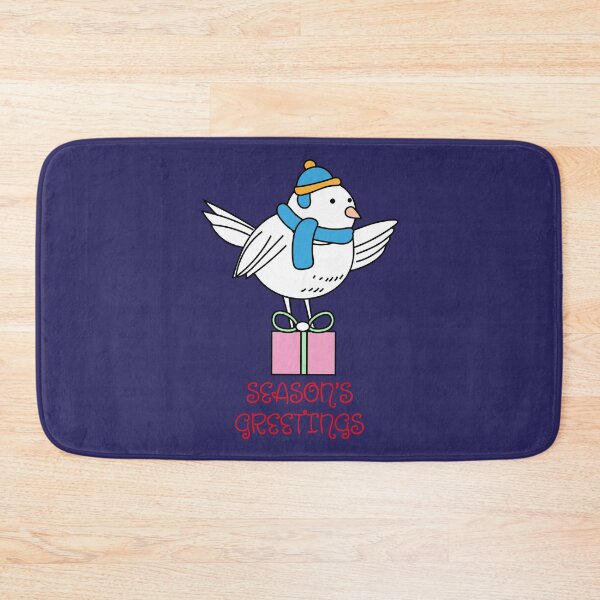 Item preview, Seasons Greetings Festive Bird designed and sold by ToluaPrints.