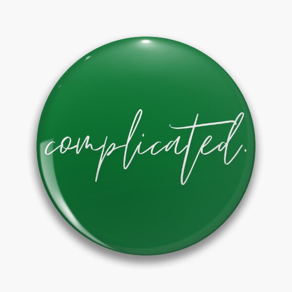 Item preview, Complicated Typography Minimalist Green Aesthetic Statement Design designed and sold by BoldPowStudio.