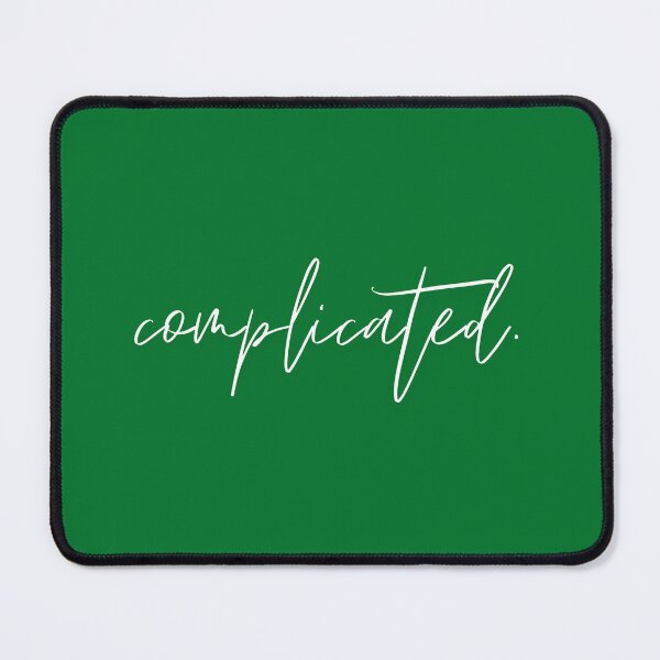 Item preview, Complicated Typography Minimalist Green Aesthetic Statement Design designed and sold by BoldPowStudio.