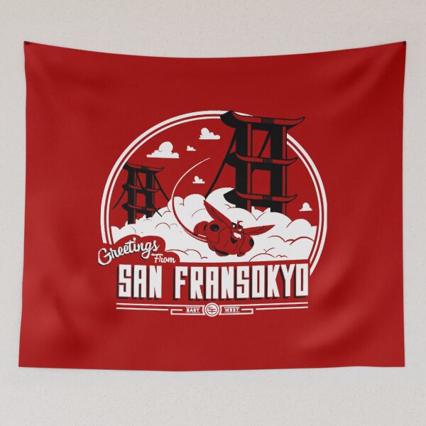 Item preview, ¡Grandes saludos de héroe desde San Fransokyo! designed and sold by lizethdoyley.