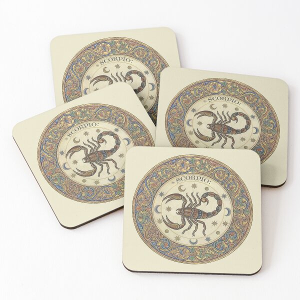 Item preview, Medieval Zodiac Scorpio Print: The Heretical Arachnid designed and sold by FreiherrPK.