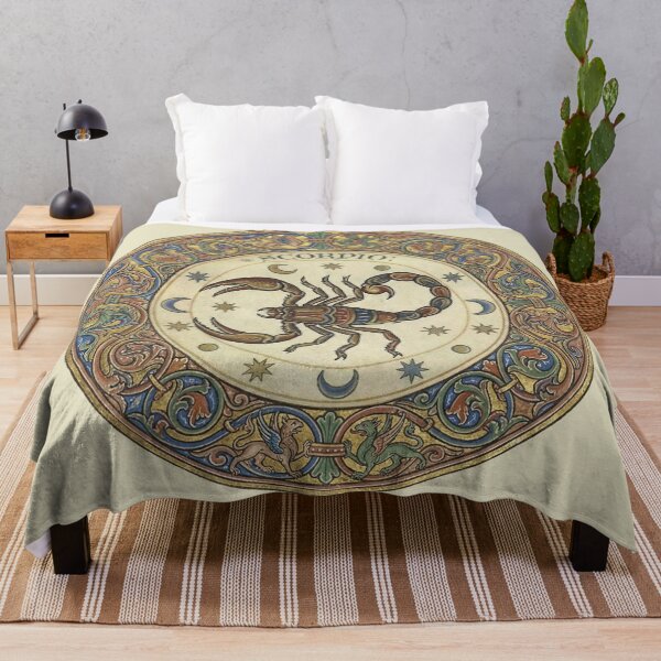 Item preview, Medieval Zodiac Scorpio Print: The Heretical Arachnid designed and sold by FreiherrPK.