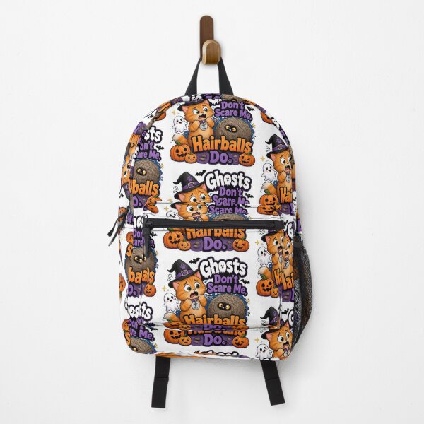 Item preview, Ghosts Don’t Scare Me, Hairballs Do – Funny Halloween Cat Vet designed and sold by Bettybee00.