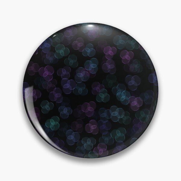 Aperçu de l'œuvre Lueur de minuit – Cercles bokeh lumineux abstraits créée et vendue par GemniShop.