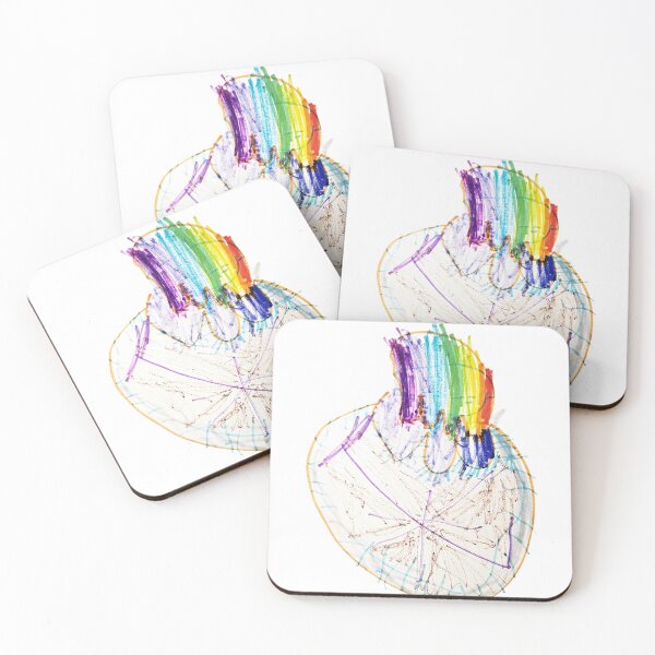 Item preview, Beetroot with a Rainbow Hairstyle designed and sold by TwoLinesArt.