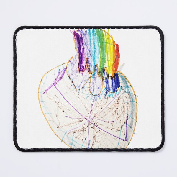 Item preview, Beetroot with a Rainbow Hairstyle designed and sold by TwoLinesArt.