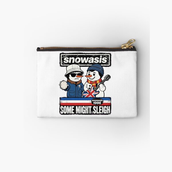 Item preview, Snowasis 1996: Some Might Sleigh | Funny Britpop Christmas Parody designed and sold by inkfluenceart.
