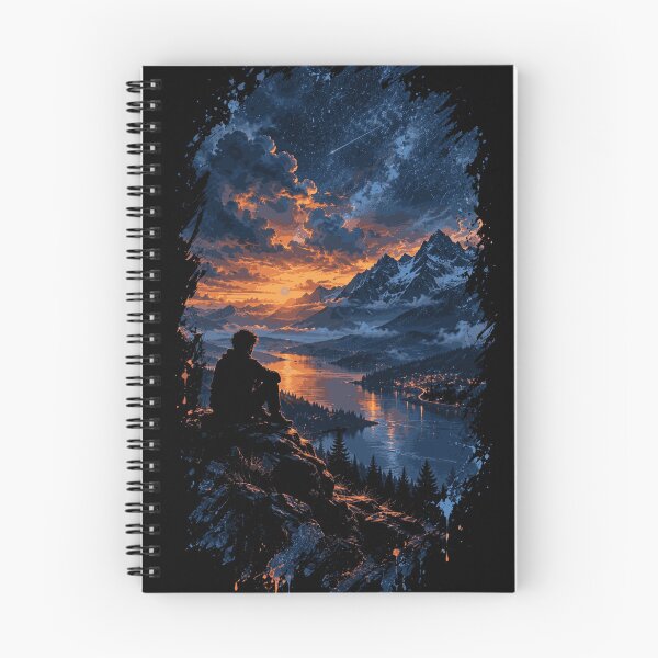 Item preview, Mountain Lake Sunset Escape designed and sold by JalwaWear.