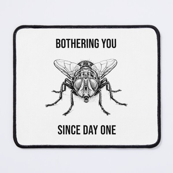 Item preview, Bothering You Since Day One Funny Fly Graphic Sketch designed and sold by UrbanPopDesigns.