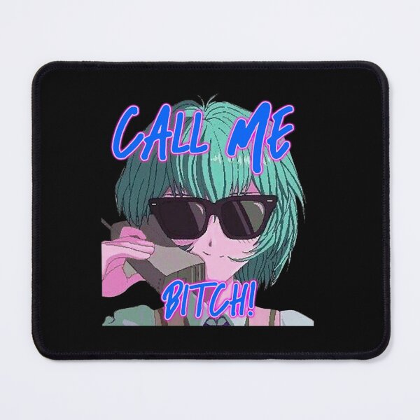 Item preview, Retro Nineties Anime Girl Sunglasses Telephone Art designed and sold by SusanOrtiz8.