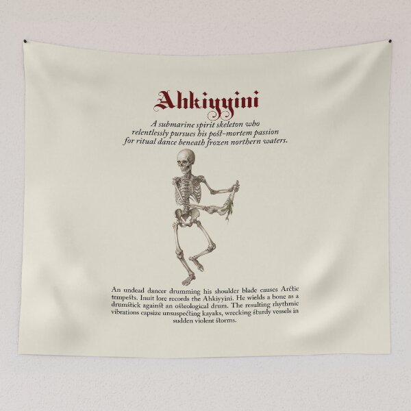 Item preview, Ahkiyyini Print: Arctic Tempest Dance designed and sold by FreiherrPK.