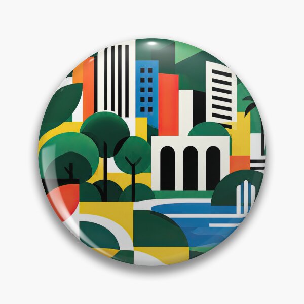 Artikelvorschau, Colorful geometric illustration of Maracay, Venezuela, featuring entworfen und verkauft von ckybe.